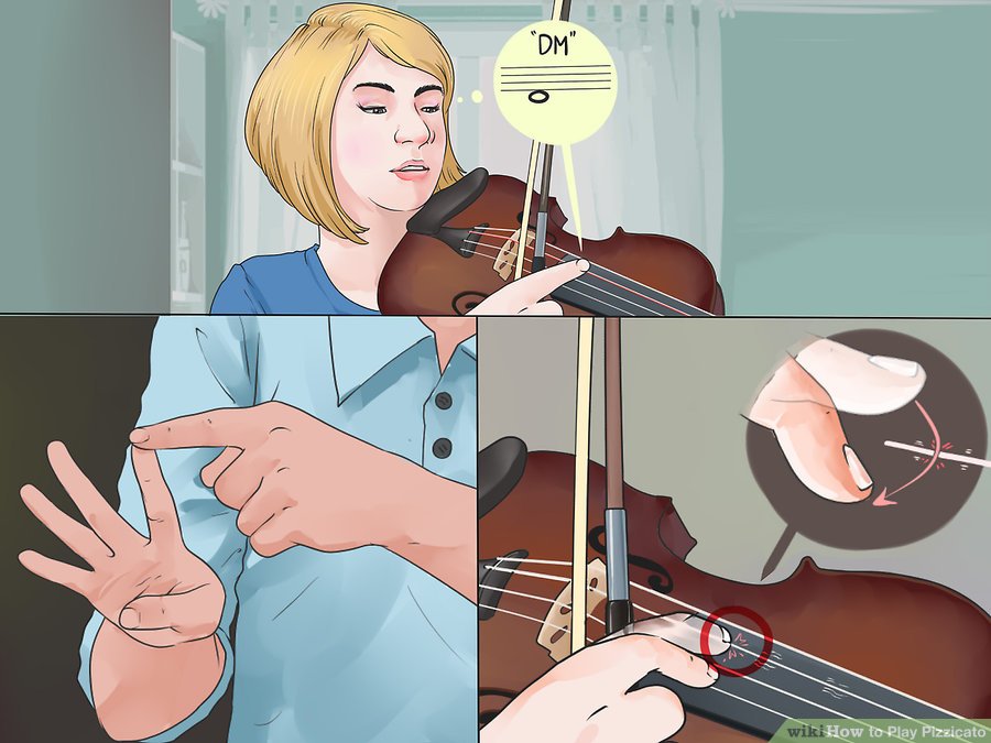 Hướng dẫn kỹ thuật gảy dây đàn Pizzicato trong Violin