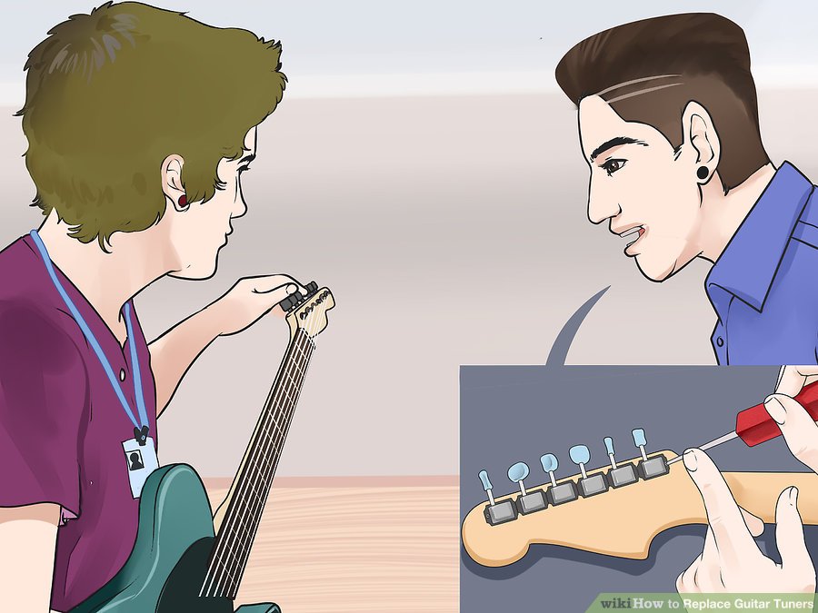 Hướng dẫn chỉnh sửa Guitar Tuners đơn giản