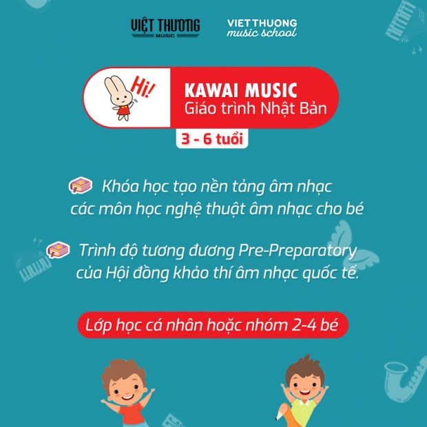 khóa học đàn piano cho bé