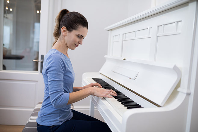 tự học đàn piano tại nhà