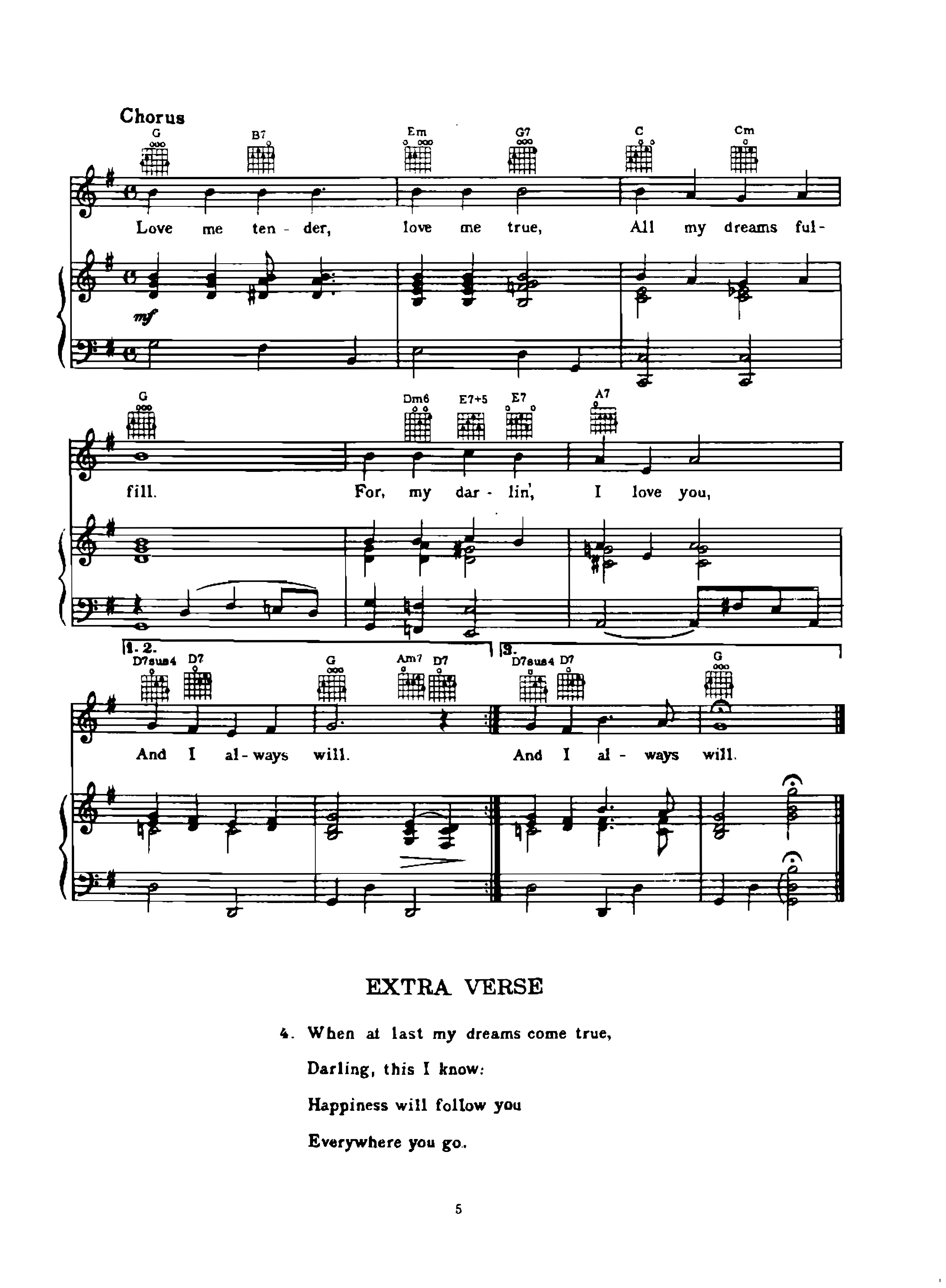 love me tender