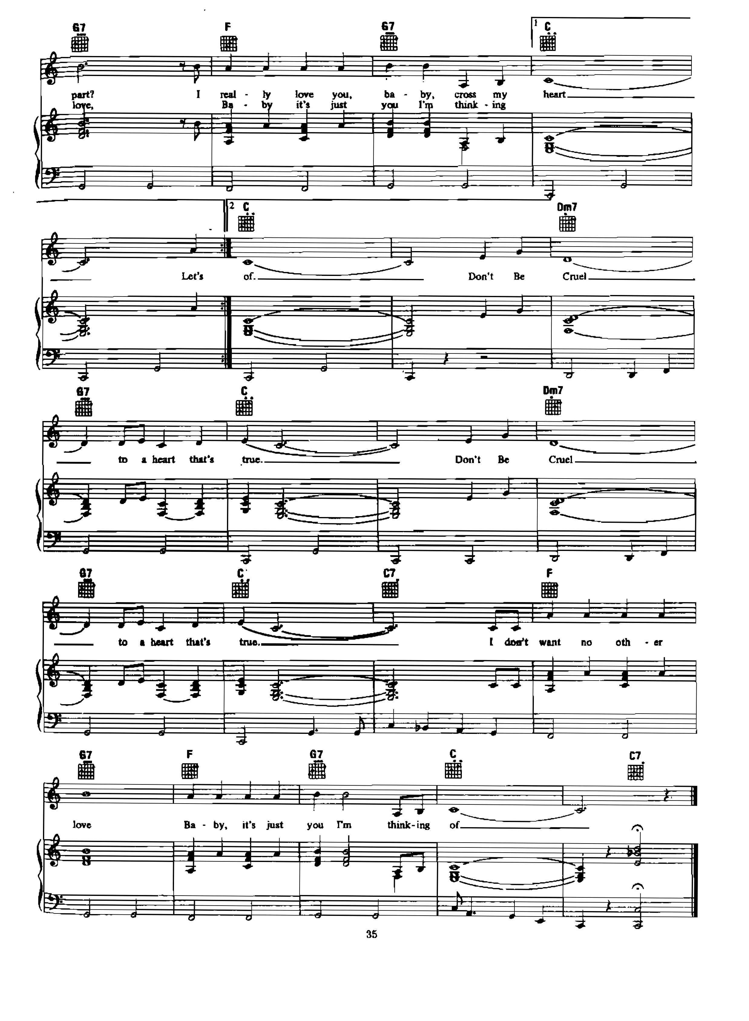 Chia sẻ: Elvis Presley với các ca khúc nổi tiếng soạn cho Piano và Guitar Don't be Cruel