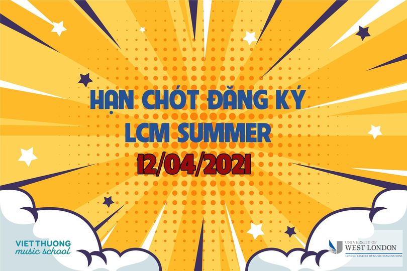 hạn chót đăng ký LCM