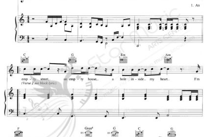 [Sheet] MY LOVE của nhóm nhạc Westlife