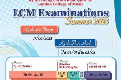 LCM Examinations Summer 2023